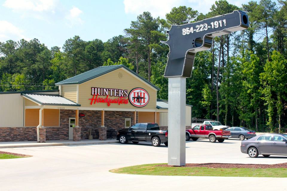 Hunter's Headquarters parking lot